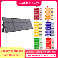 MHPOWOS Portable Solar Charger 40V 220W Foldable Solar Panel Kit for Jackery Bluetti Ecoflow Power stations RV Camping Patio