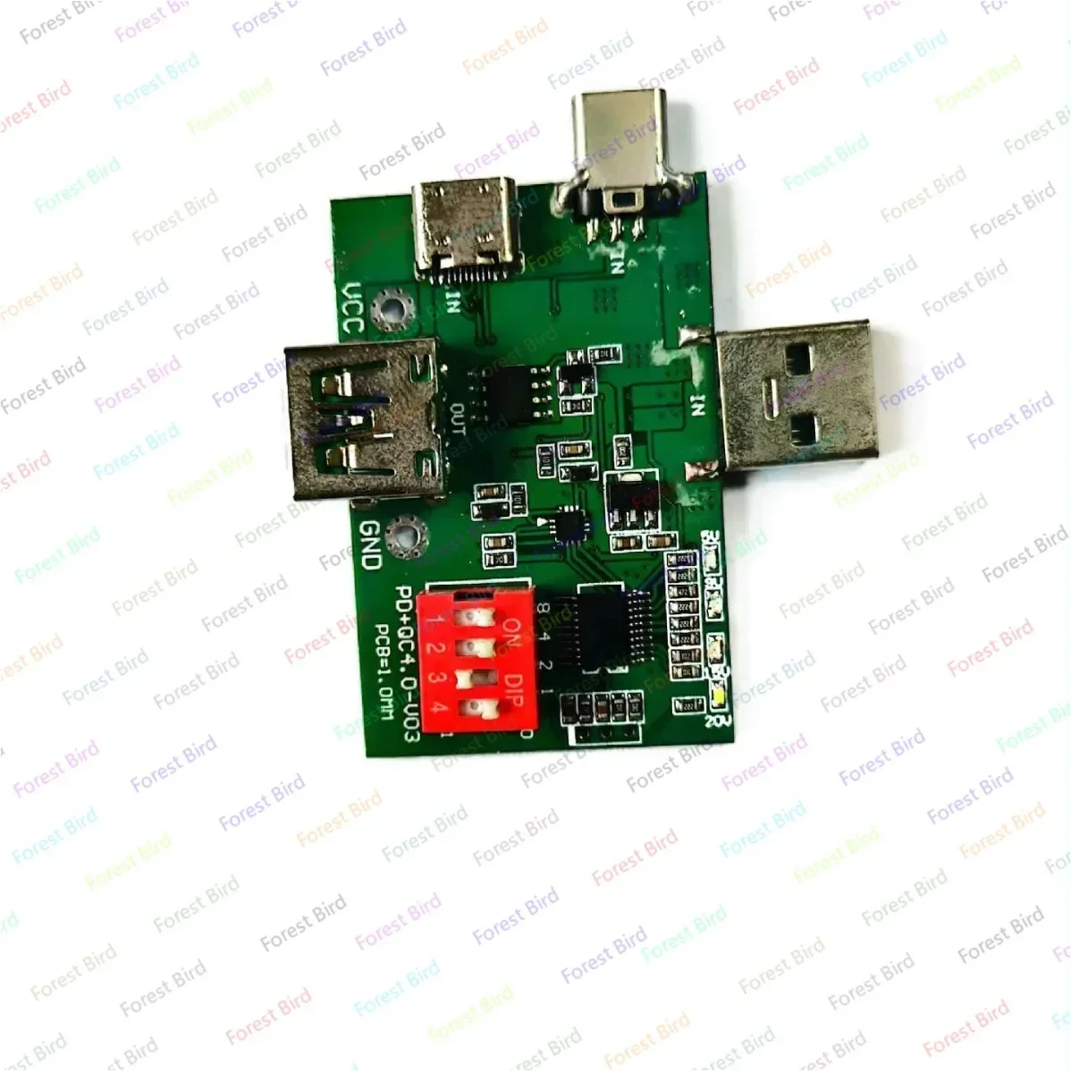 Fast Charging Protocol Tester QC4.0 + PD3.0 + PPS And Other Fast Charging Decoys PD Fast Charging Aging Board