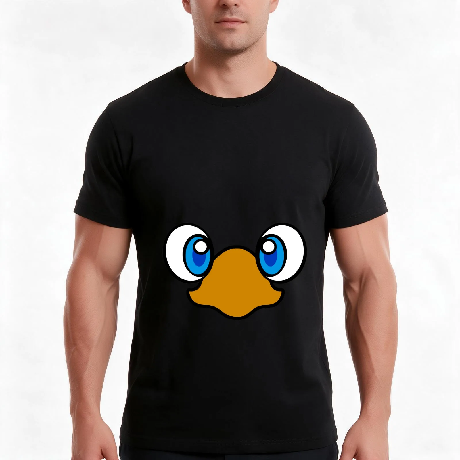 Electric de Chocobo T-Shirt, Summer Casual Cotton Tee, Oversized Streetwear Tops, Vintage Graphic Print, Loose Fit Short Sleeve