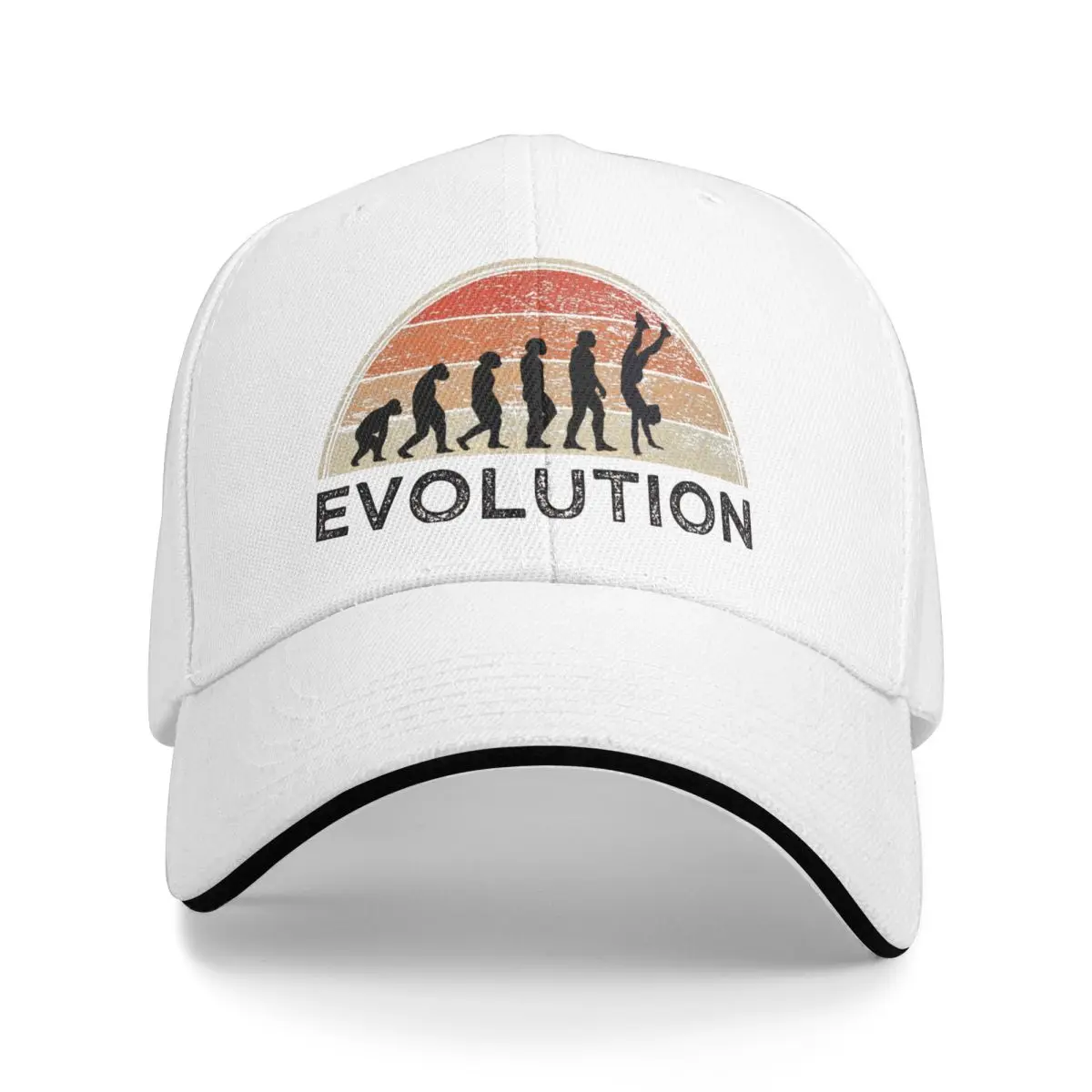 Baseball Caps Streetwear Men's Fashion Fitness Top Evolution Calisthenics Print Vintage Graphic Men Women Outdoor Summer Caps