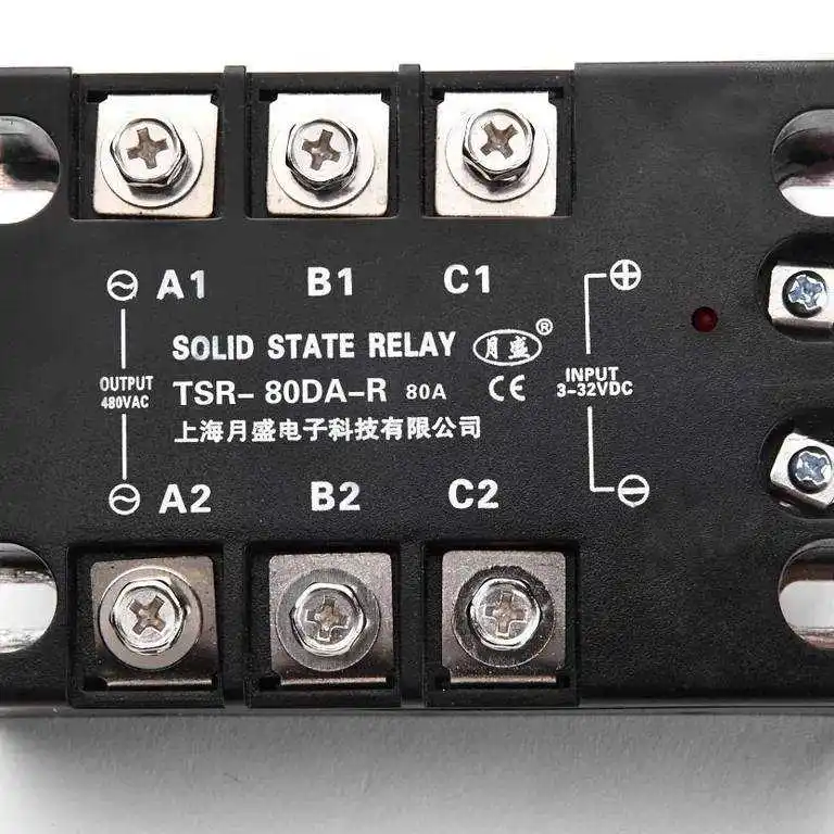 Enhanced Three-phase AC Solid State Relay 150A, TSR-150DA-R (copper Bottom Chip Welding)