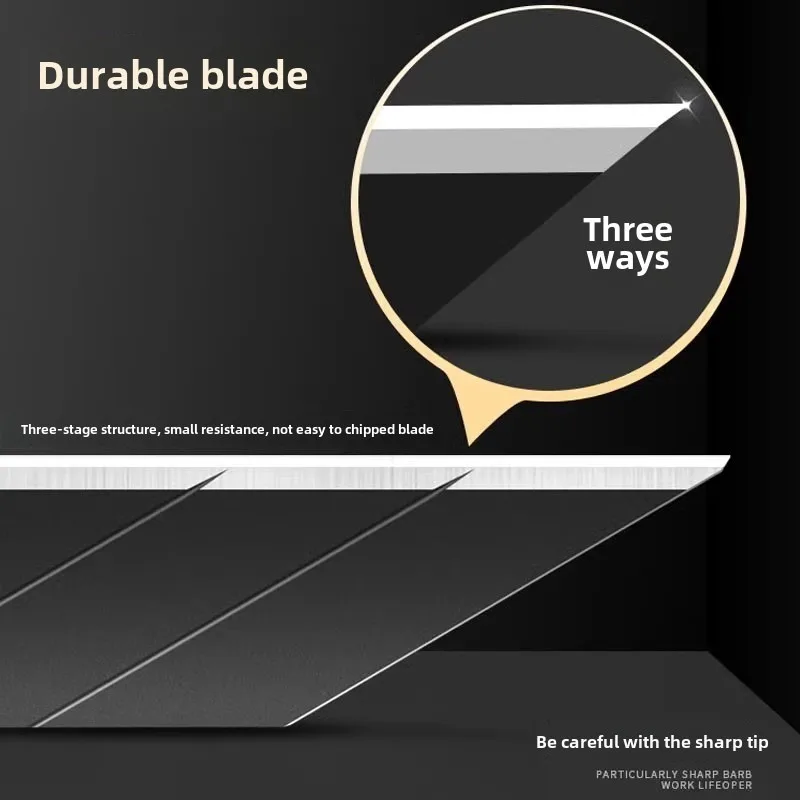 شفرات بديلة SDI للأعمال الفنية 30/60 درجة صغيرة 9 مم عالمية لسكاكين القطع القابلة للسحب والقرطاسية فائقة التحمل. #2