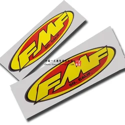 Fmf Exhausts Motorcycle Stickers Decals Custom Graphics Med Motor Biker Helmet Vehicle Fuel Tank Waterproof Weatherproof