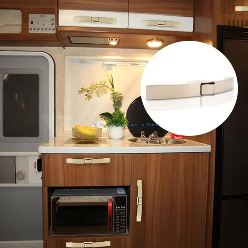 زر ضغط خزانة U75E RV لأقفال المزلاج ومقابض الأبواب لخزانة القافلة هان #5