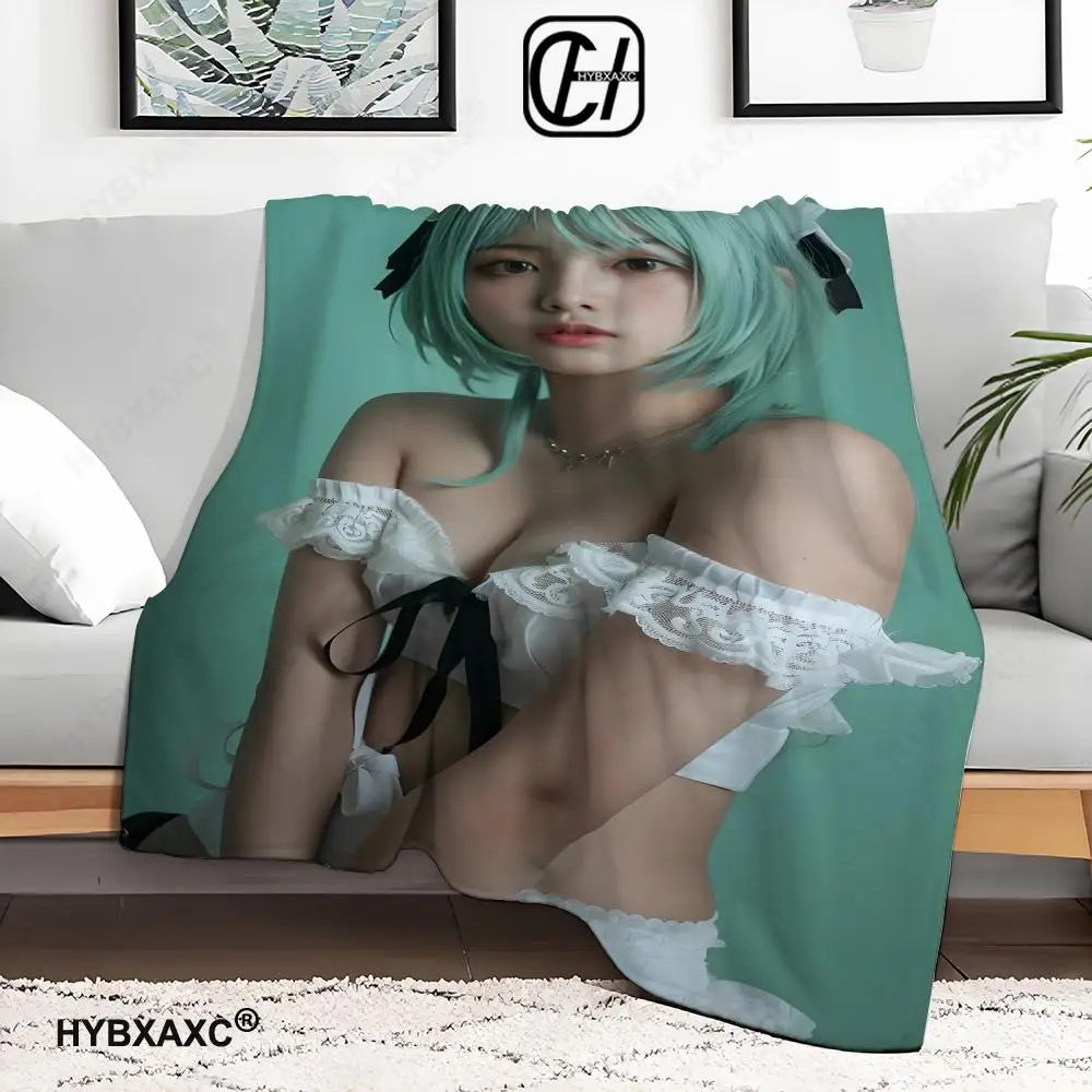 

Sexy leak print Throw Blanket Aesthetic Art Flannel Blanket Portable Home Travel Camping Sofa Picnic Thickening Flannel Blanket