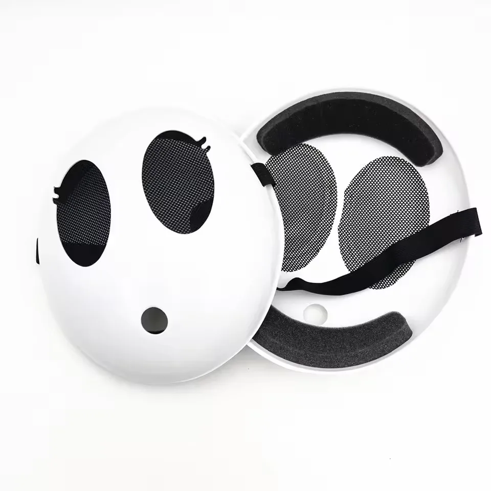 Game Super Luigi Bros Shy Guy Mask Halloween Cosplay Unisex Kid Adlut Full Face Masks Masquerade Accessories Prop view 2