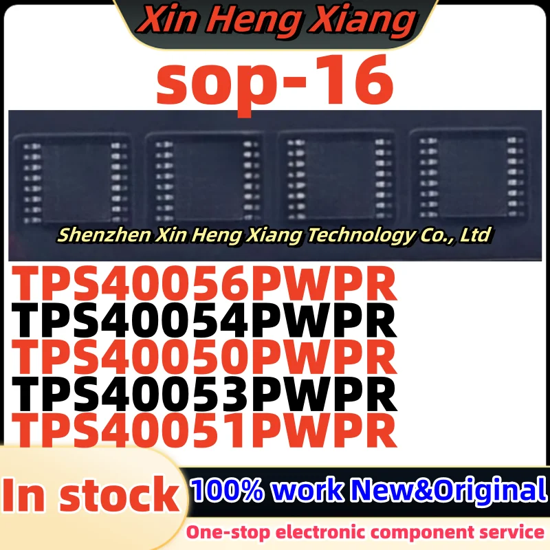

(5pcs)TPS40050PWPR TPS40051PWPR TPS40052PWPR TPS40053PWPR TPS40054PWPR TPS40056PWPR 40050 40051 40052 40053 40054 40056 sop-16