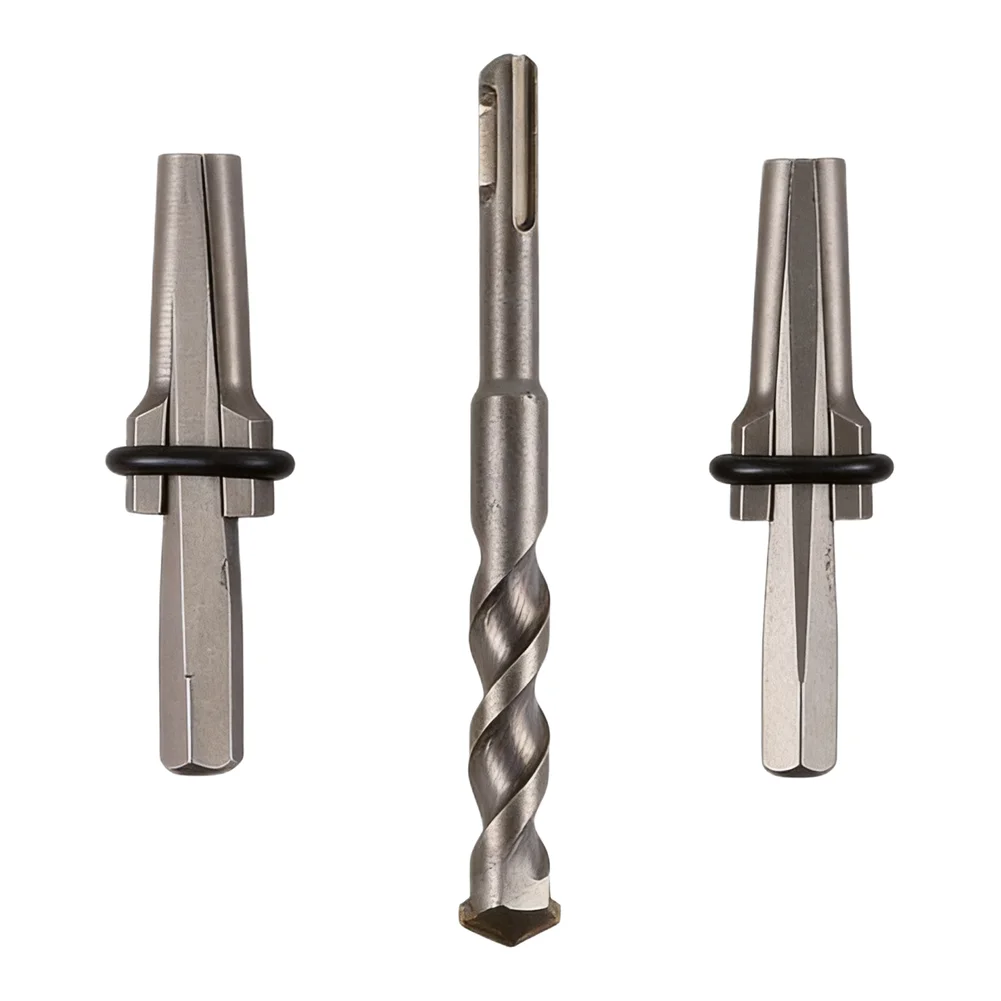 Heavy-Duty Tools SDS Drill Bit High-Carbon Steel Heat-Treated Material Diameter 16mm Stone Splitting Operations