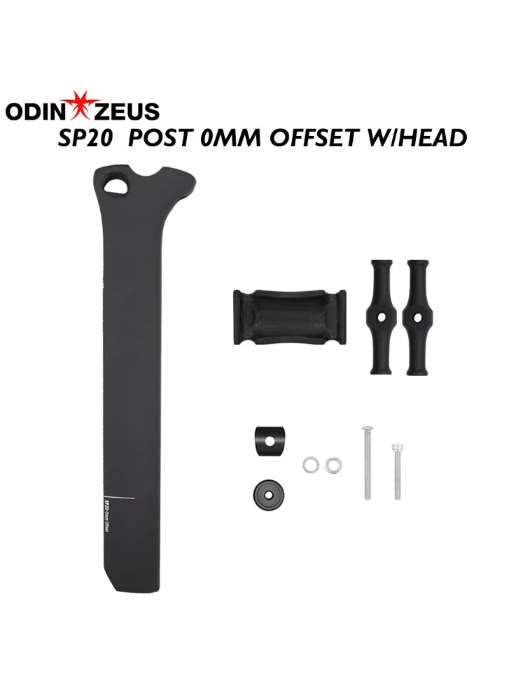 AliExpress OdinZeus SP20 Carbon Fiber Seat Post For S5 Frames, 350mm 0° Offset Carbon Brazing Alloy 234g Compatible With S2 S3 S5 S-Series 52x10mm