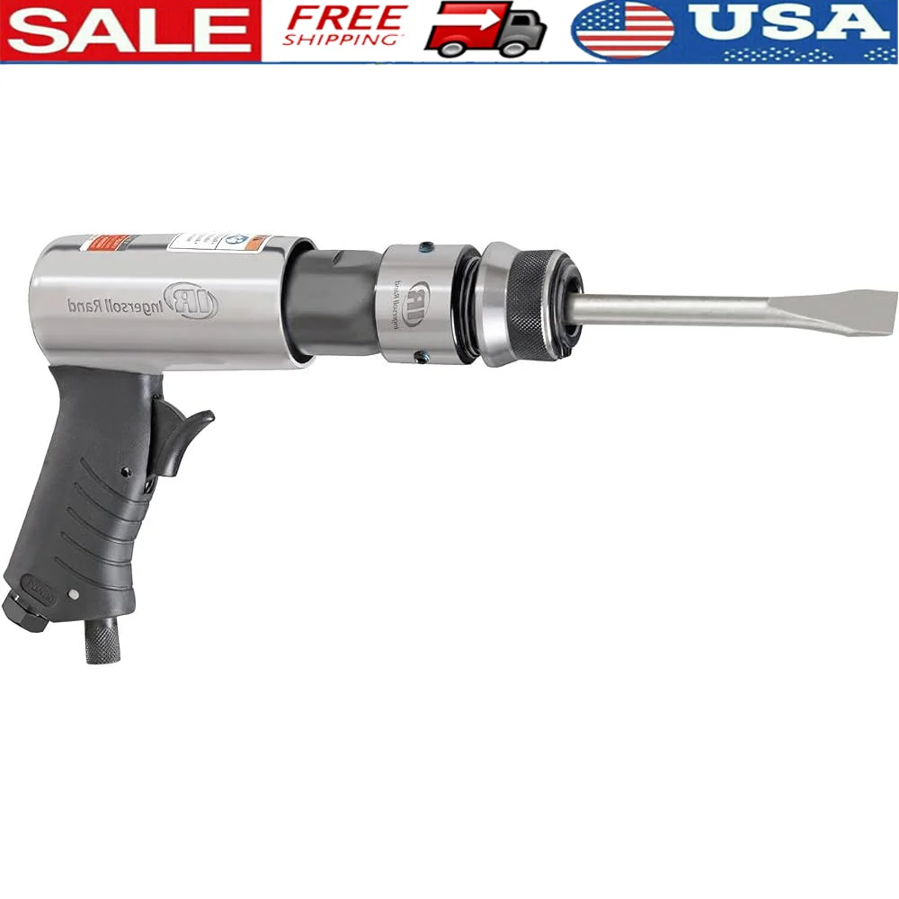 

3 Piece Air Hammer Chisel Set Tapered Punch Panel Cutter Flat Chisel Quick Change Heavy Duty Power Tool Metal Cutting