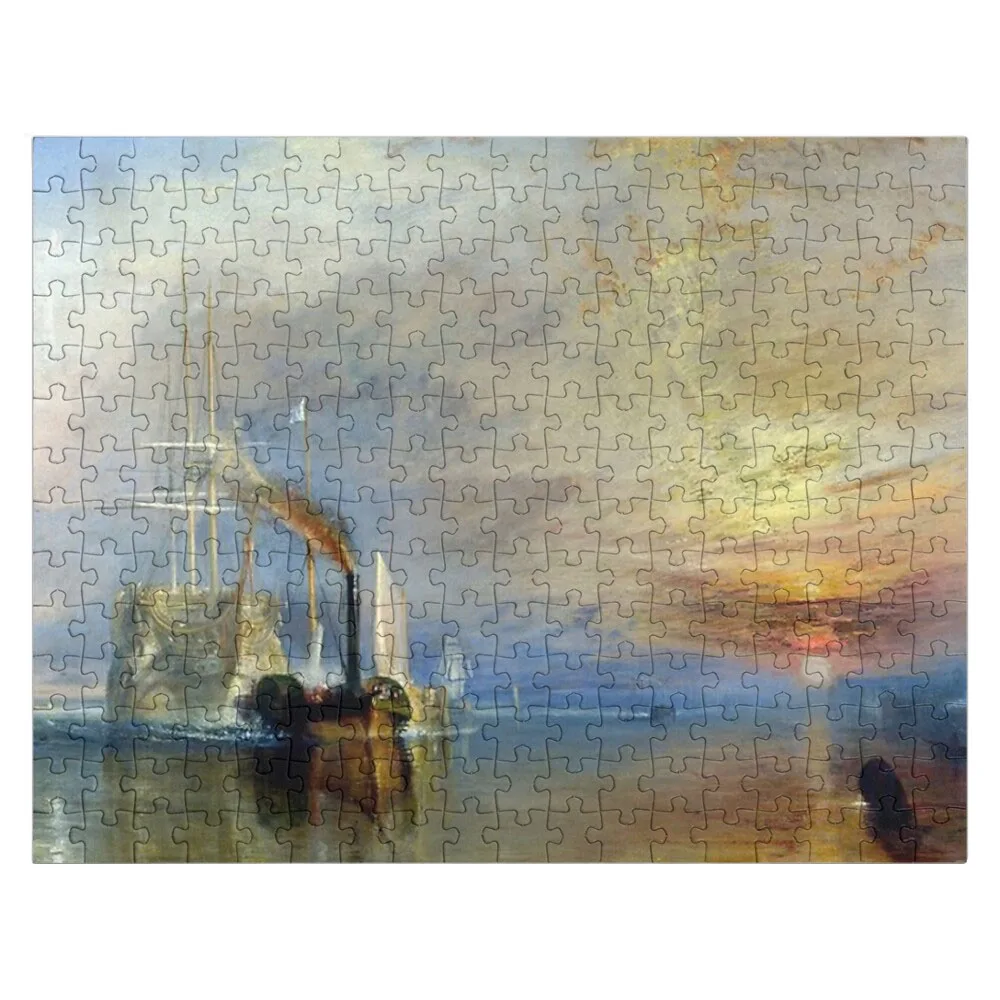 

Joseph Mallord William Turner The Fighting Temeraire Jigsaw Puzzle Name Puzzle Wooden Toy Wooden Name Puzzle