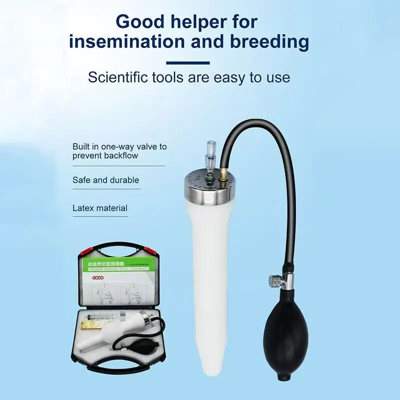 Dog Artificial Insemination Booster Simulates Natural Mating, Canine Breeding Aid for Kennel & Farm Reproduction Supplies