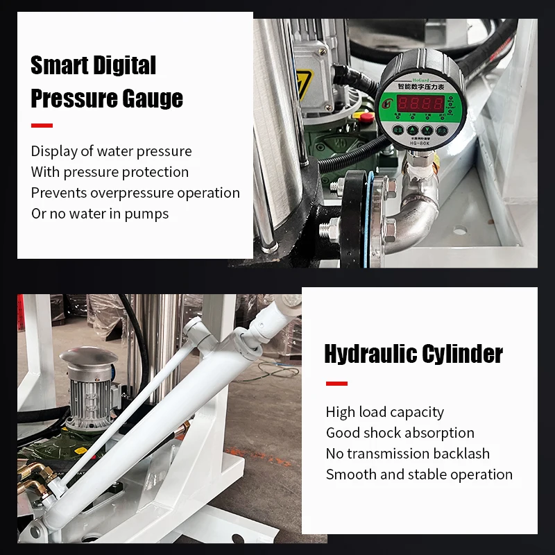 آلة مدفع الضباب الثابتة المثبتة على السيارة ذات الضغط العالي مع CE #6
