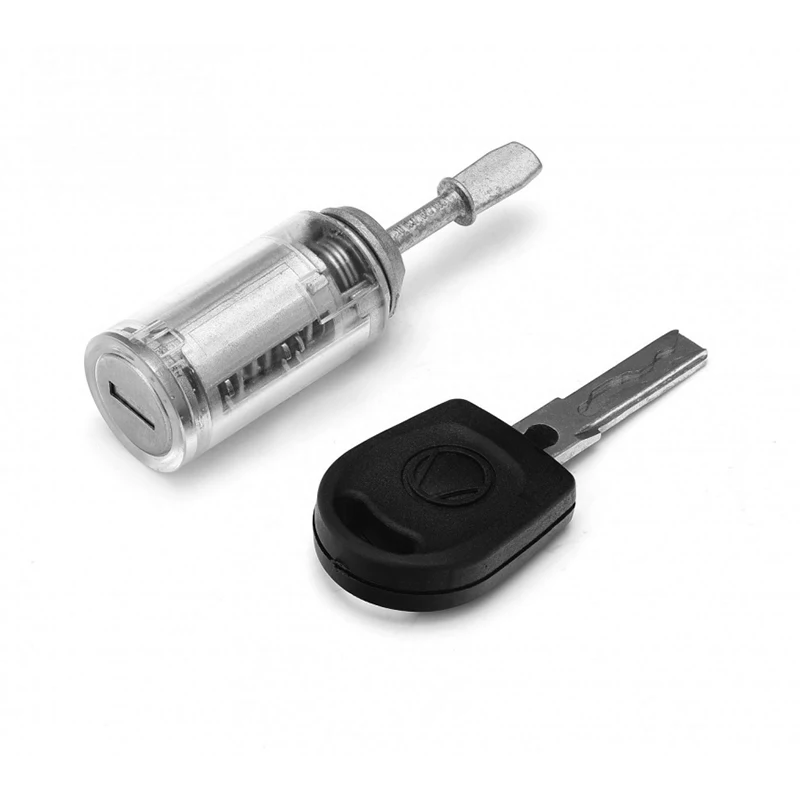 Fine 3 in 1 Original LISHI 2 in 1 HU66 car reading decoder and opening Lock Pick Tools set, auto Fast picking, Transparent lock
