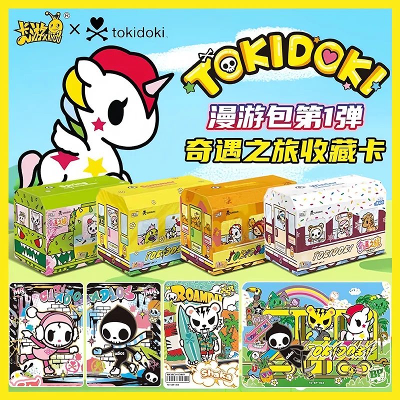 

Tokidoki Cards Genuine Kayou Unicorn Adventure Journey Series Vol.1 Wandering Pack Anime Collection Card Toy Gifts