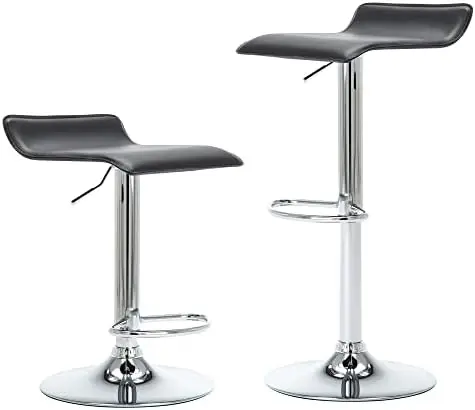 

Contemporary Chrome Air Lift Adjustable Swivel Stool, , Scharnier Door hinges Bisagras americanas Hinge Cabinet hinge