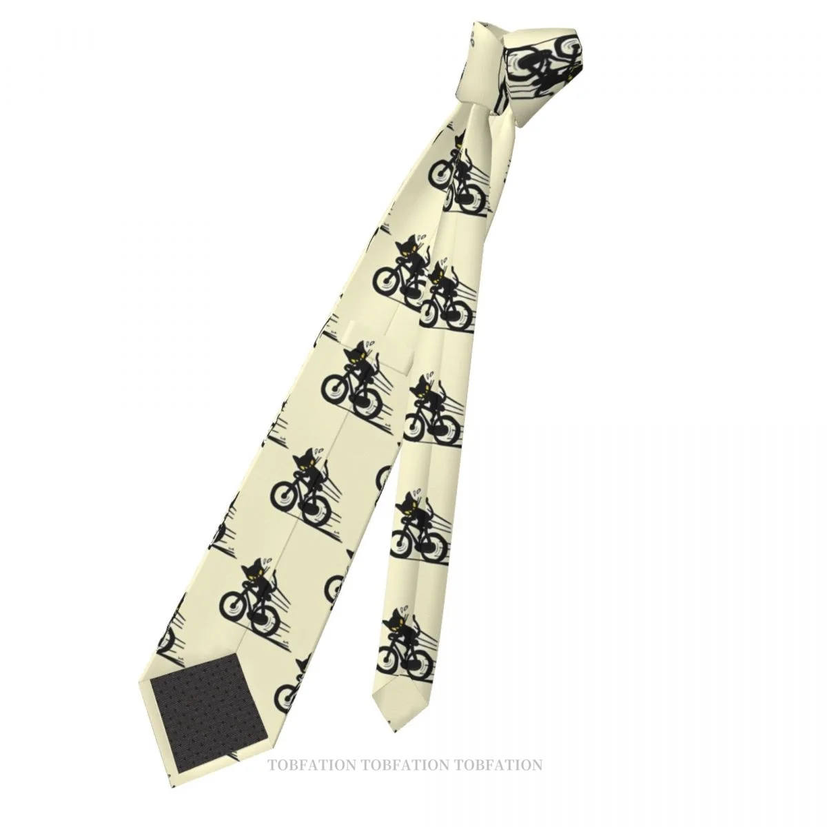 Bicycle Ride Riding New 3D Printing Tie 8cm Wide Polyester Necktie Shirt Accessories Party Decoration