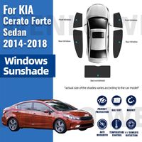 For Kia Forte Sedan Cerato YD 2014-2018 K3 Magnetic Car Sunshade Shield Front Windshield Curtain Window Uv Protection Sun Shade