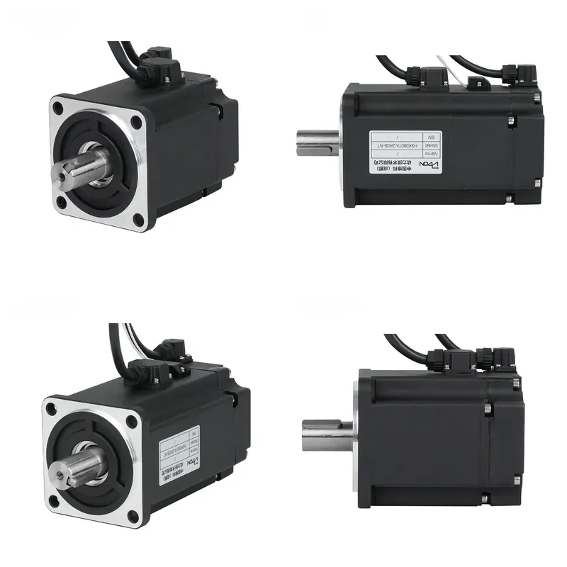 for 750W Three Phase 80mm High Low Temperature AC DC Servo Motor 3000rpm 2.4N.m