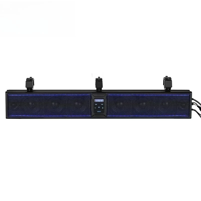 UTV Bar Sound Blue Tooth Soundbar ATV System Audio Marine Speaker Ipx6 Boat Systems Rgb Led Speakers Amplified Atv/Utv