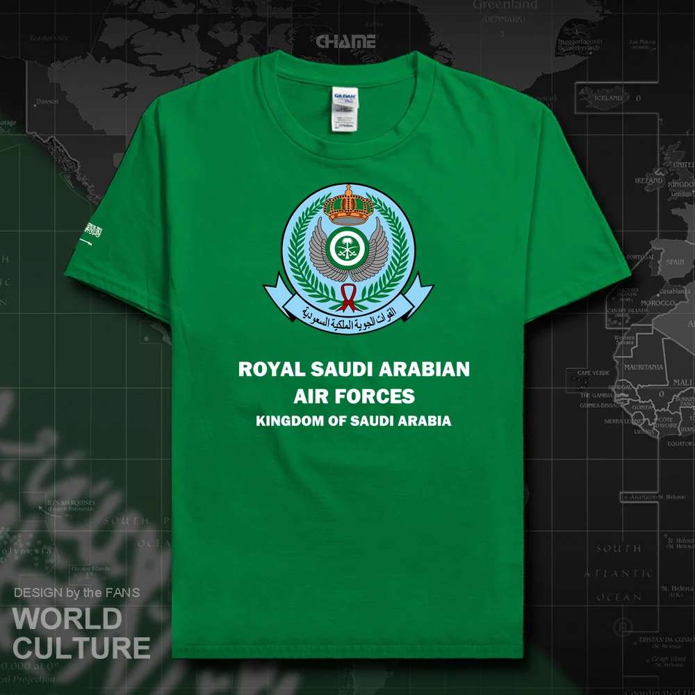 Armed Force Saudi Arabia SA SAU Sports Casual Jerseys Tactical Clothes New Tops T Shirt Men Saudi Arabian Air Army Military Tees