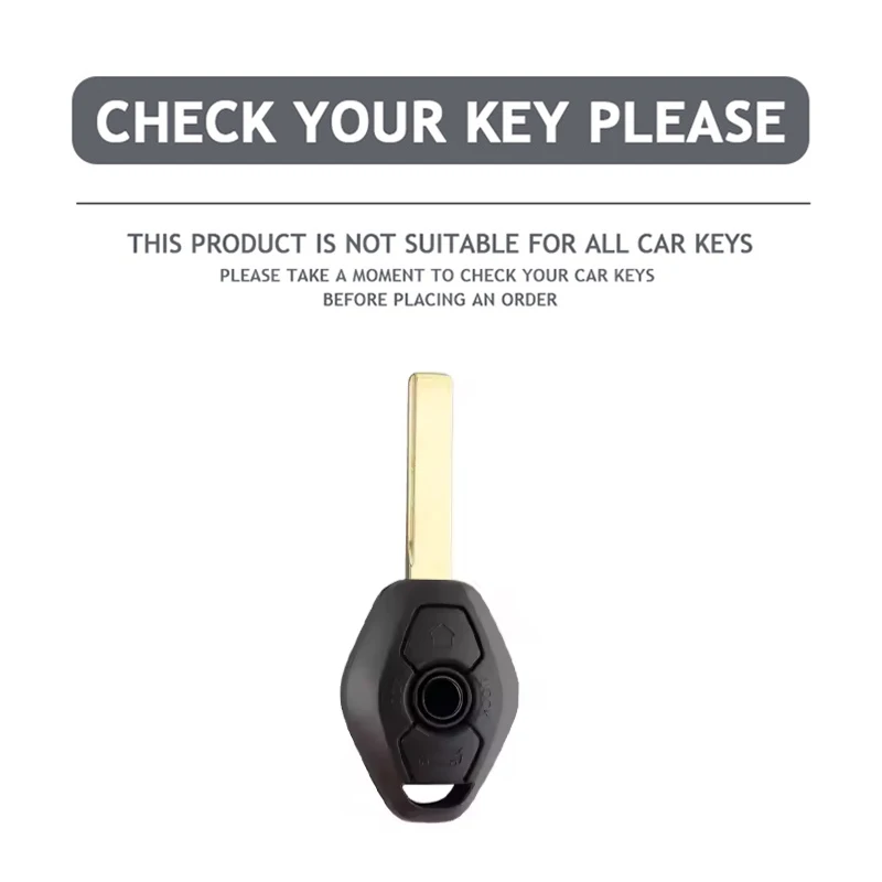 New TPU Car Remote Key Case Cover Shell Fob For BMW X3 X5 Z3 Z4 3 5 7 SERIES E38 E39 E46 E83 1998 - 2005 Keychain Accessories