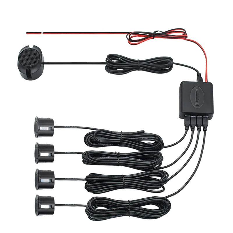 

Reversing Radar Adjustable Volume Buzzer Sensor Parking Assist Car Supplies Universal