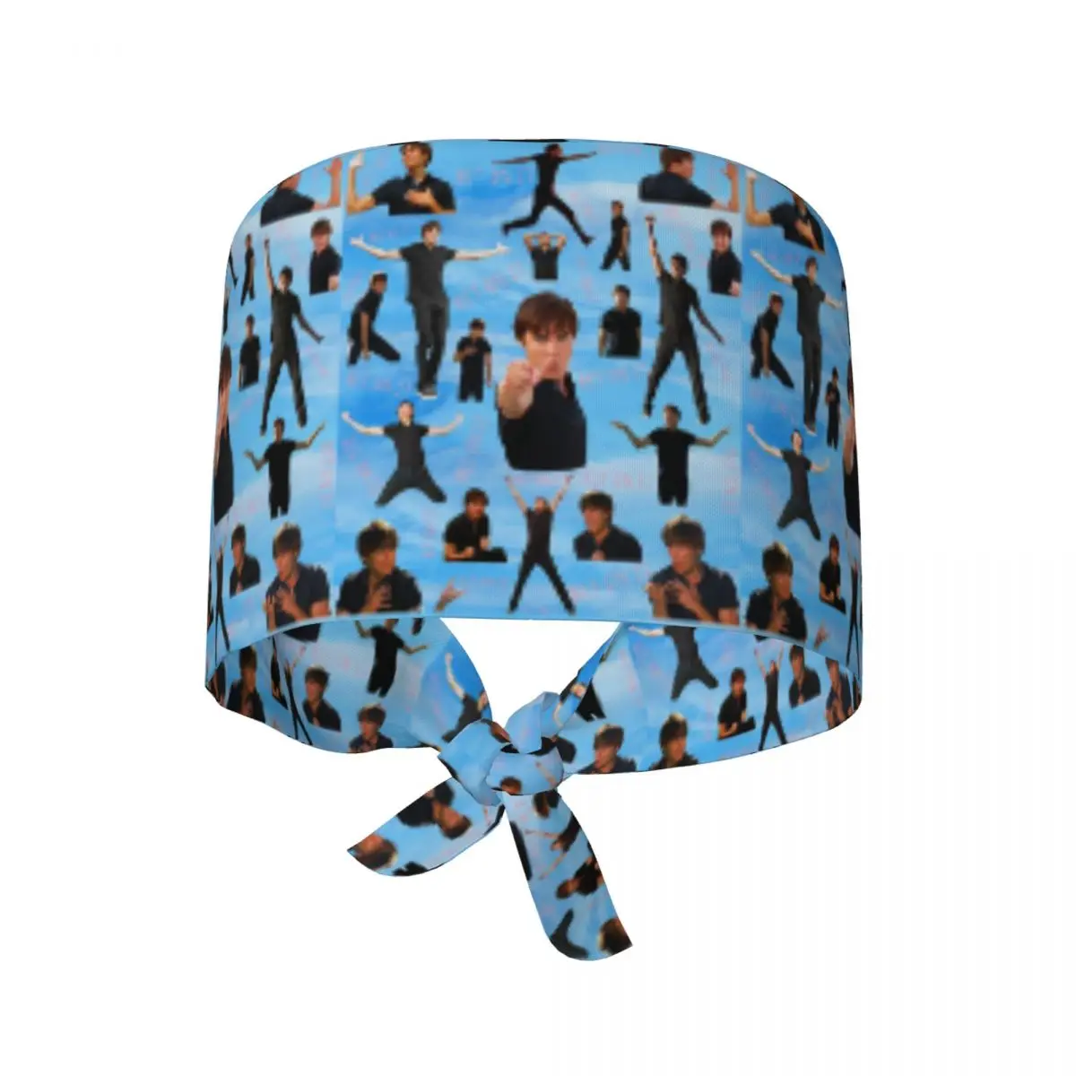 Zac Efron Troy Bolton Bet On It High School Musical Scrub Hat Doctor Working Surgical Cap Adjustable Nursing Caps for Dentist