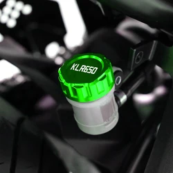 For Kawasaki KLR650 KLR 650 1984-2015 2014 2013 2012 2011 2010 2009 2008 Motorcycle Oil Tank Cap Brake Fluid Reservoir Cover
