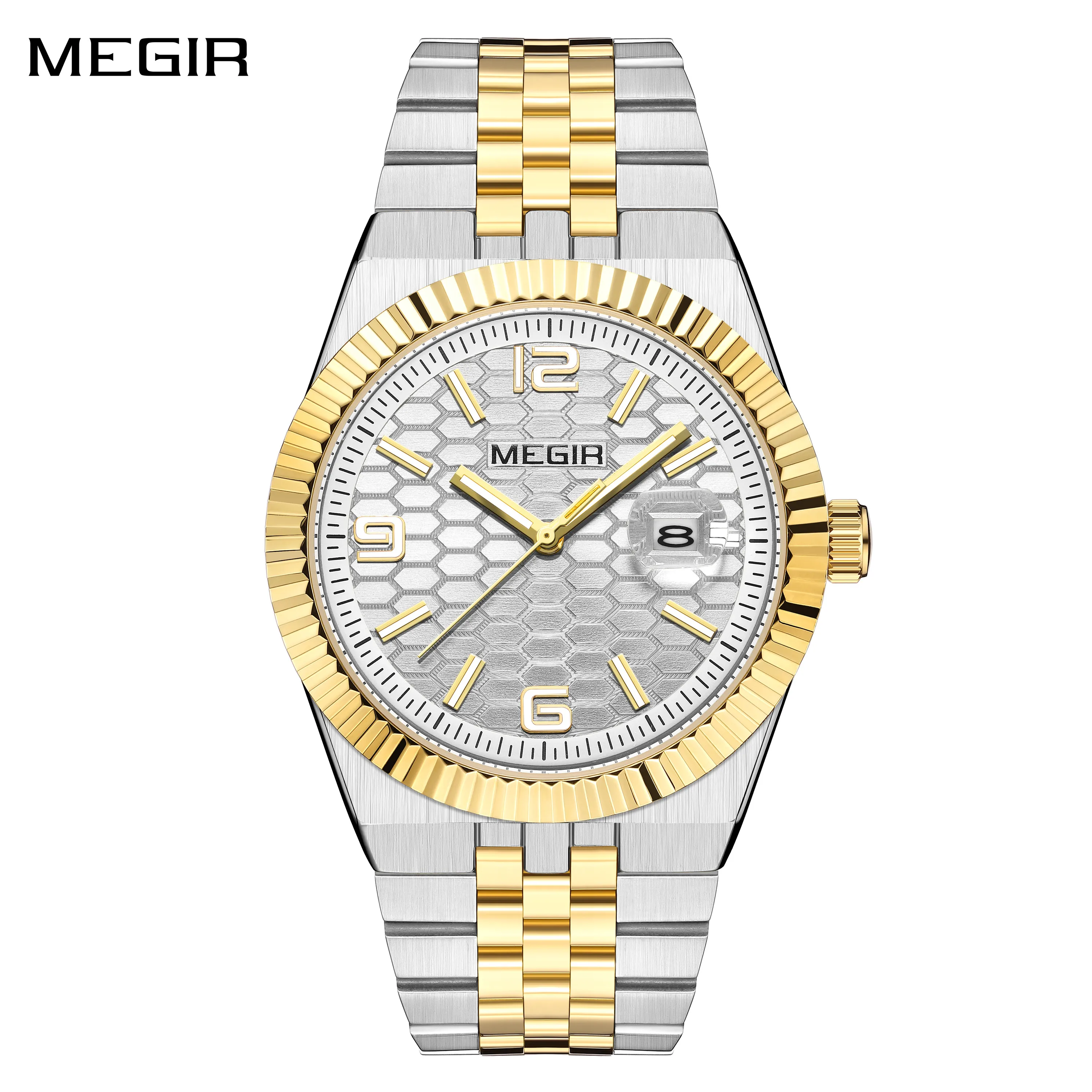 

MEGIR Luxury Quartz Sport Watches for Men 30M Waterproof Calendar Casual Business Wrist Watch Male Gifts Relogio Masculino