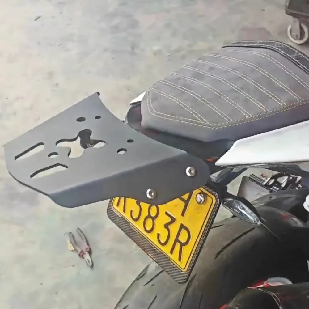 FOR KTM 1290 Super Duke R Rear Luggage Rack Tail Box Mount Bracket Support Carrier Motorcycle Accessory