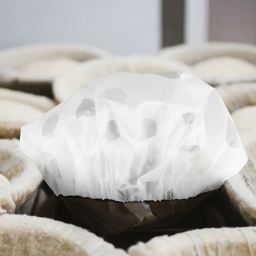 

4Pcs Reusable Bread Protective Covers Elastic Adjustable Bowl Covers for Sourdough Proofing Fresh Bowl Cover Sourdough Cover