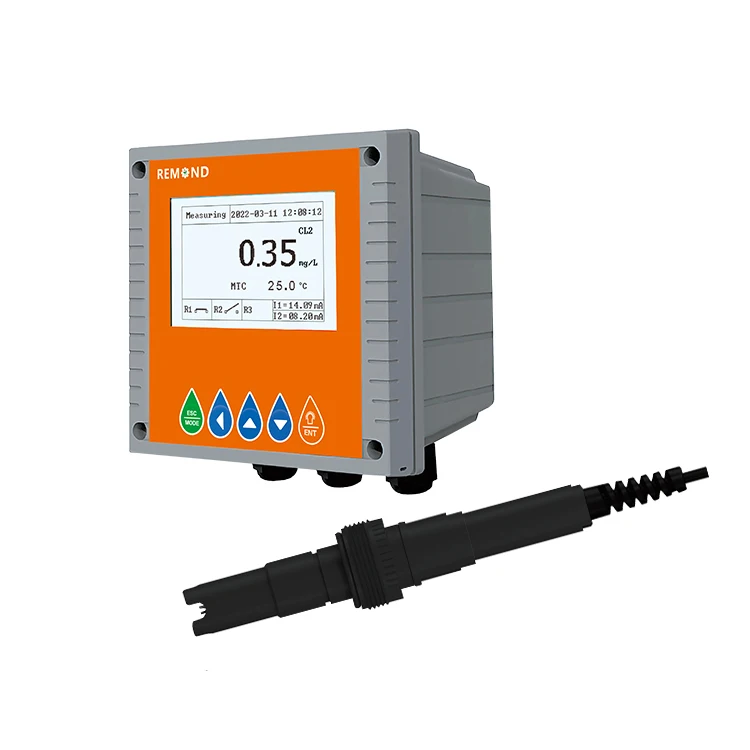 

Industrial Residual Chlorine Analyzer FCL Probe Constant Voltage Free Chlorine Sensor Online Chlorine Probe