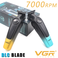 VGR V-996 Men's Hair Trimmer with DLC Blade, LED Display, 7000 RPM Barber Shop Professional Machine for Hair Cutting