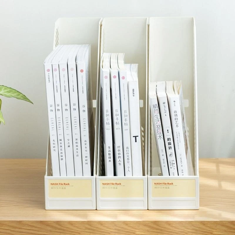 Office 2-Layer File Holder Leatrd Size Dift File Holder Легко вытащить/push Best Sale