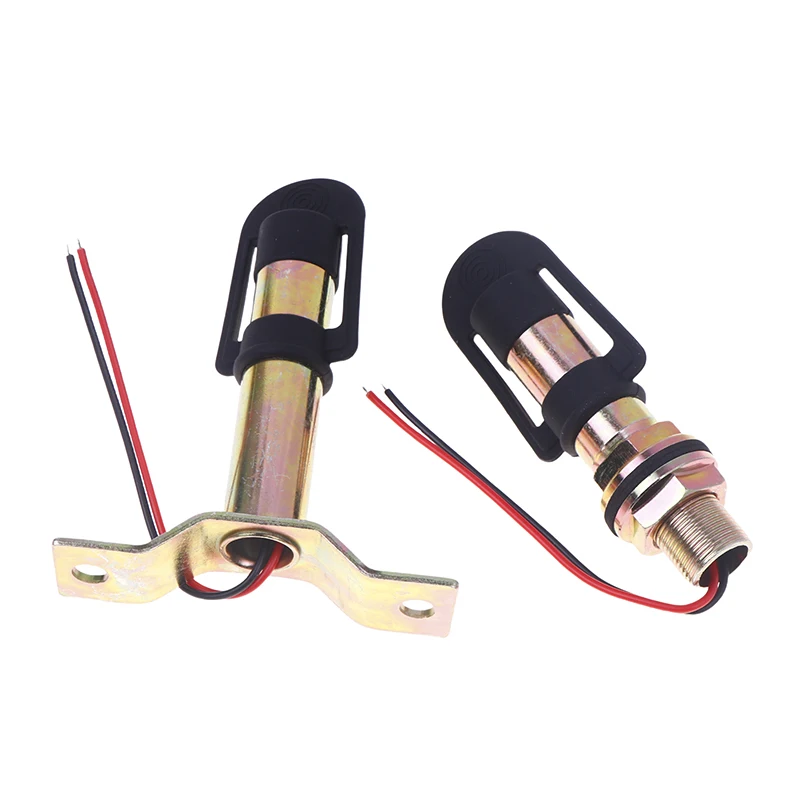 Car Truck Strobe Warning Lights Metal Rotating Flashing Beacon Mount Bracket Flexible Stem Golden Bracket Accessories