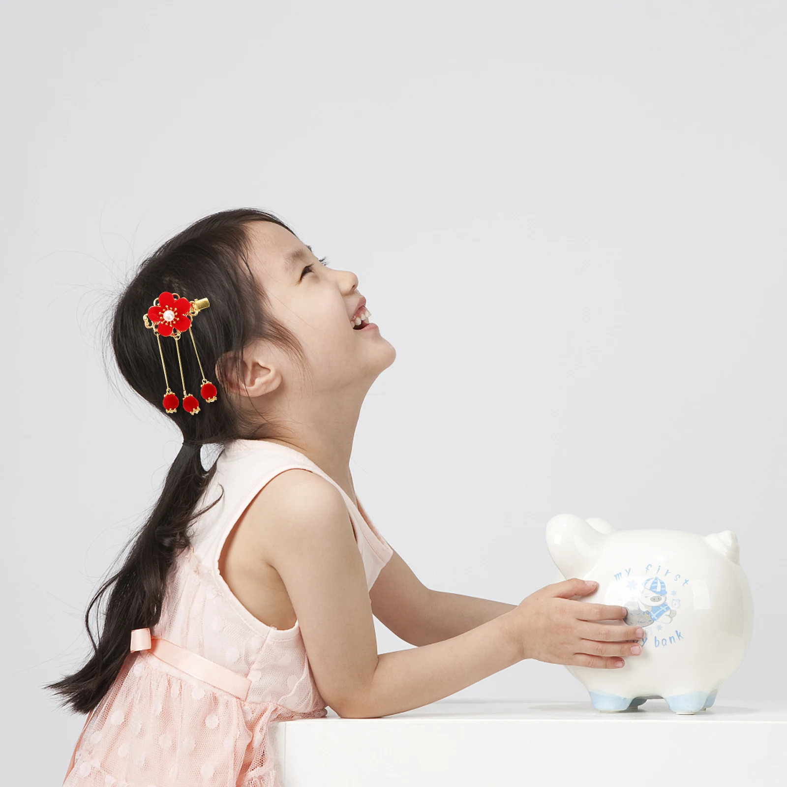 

Children Hanfu Hairpin Kids Accessories 1Pc Chinese Style Headdress Girls Flowers Tassel Durable Safe Comfortable