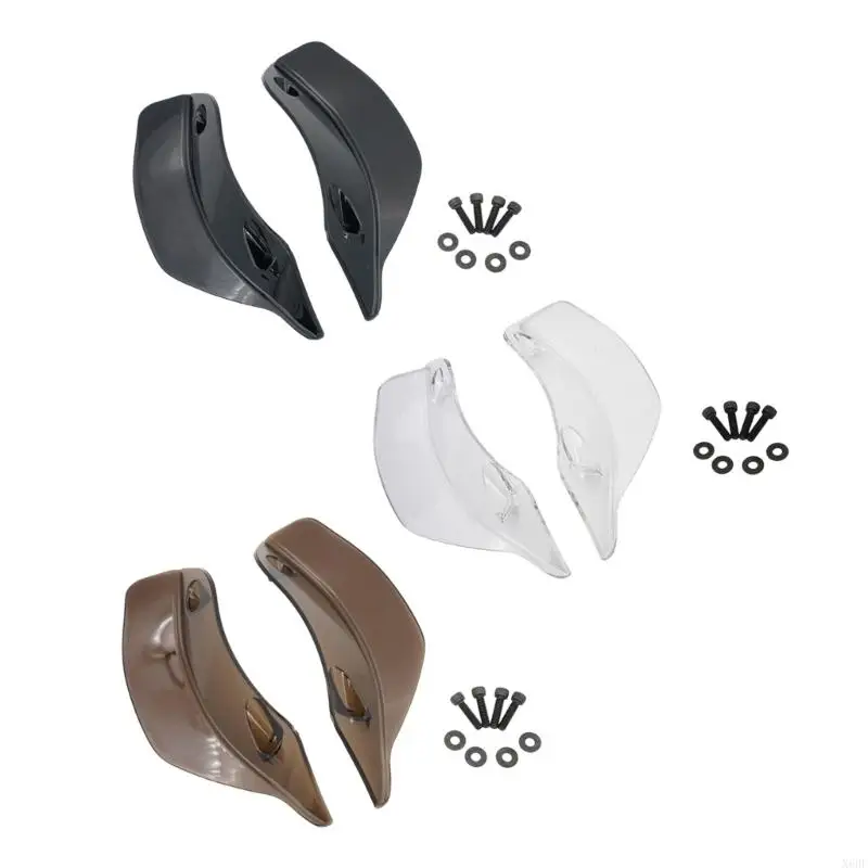 X6HF Additional Polycarbonate Motorbike Side Panes for 2015 2021 Bikes Enhances Comfort Reduces Fatigue on Long Excursions