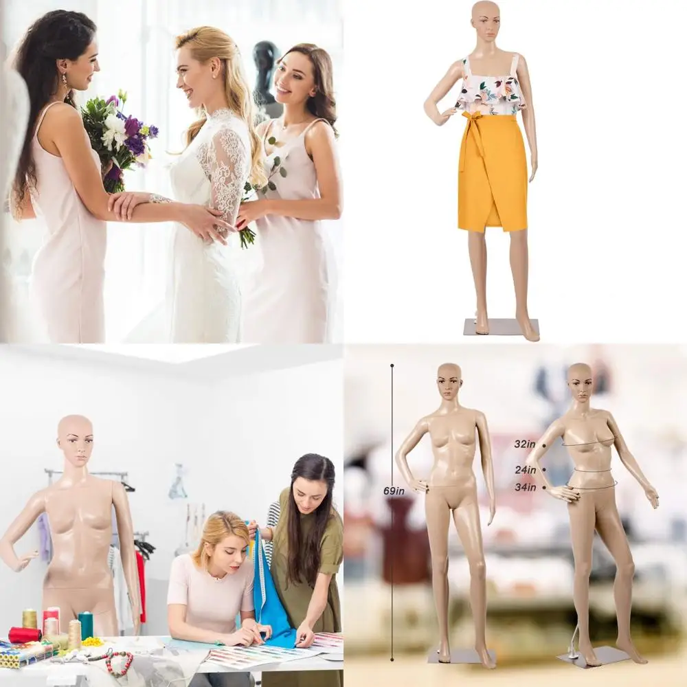 

Вращающийся женский манекен 69-й модели с отсоединяемой головой и руками для демонстрации одежды