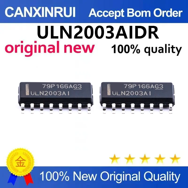 （5pcs-10pcs）Brand new original ULN2003AIDR SOP16 7-channel Darlington transistor array chip