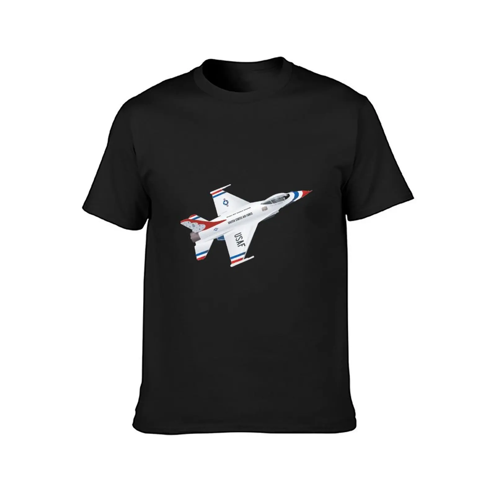 F-16: Thunderbirds T-Shirt plus sizes sublime customizeds mens t shirts casual stylish