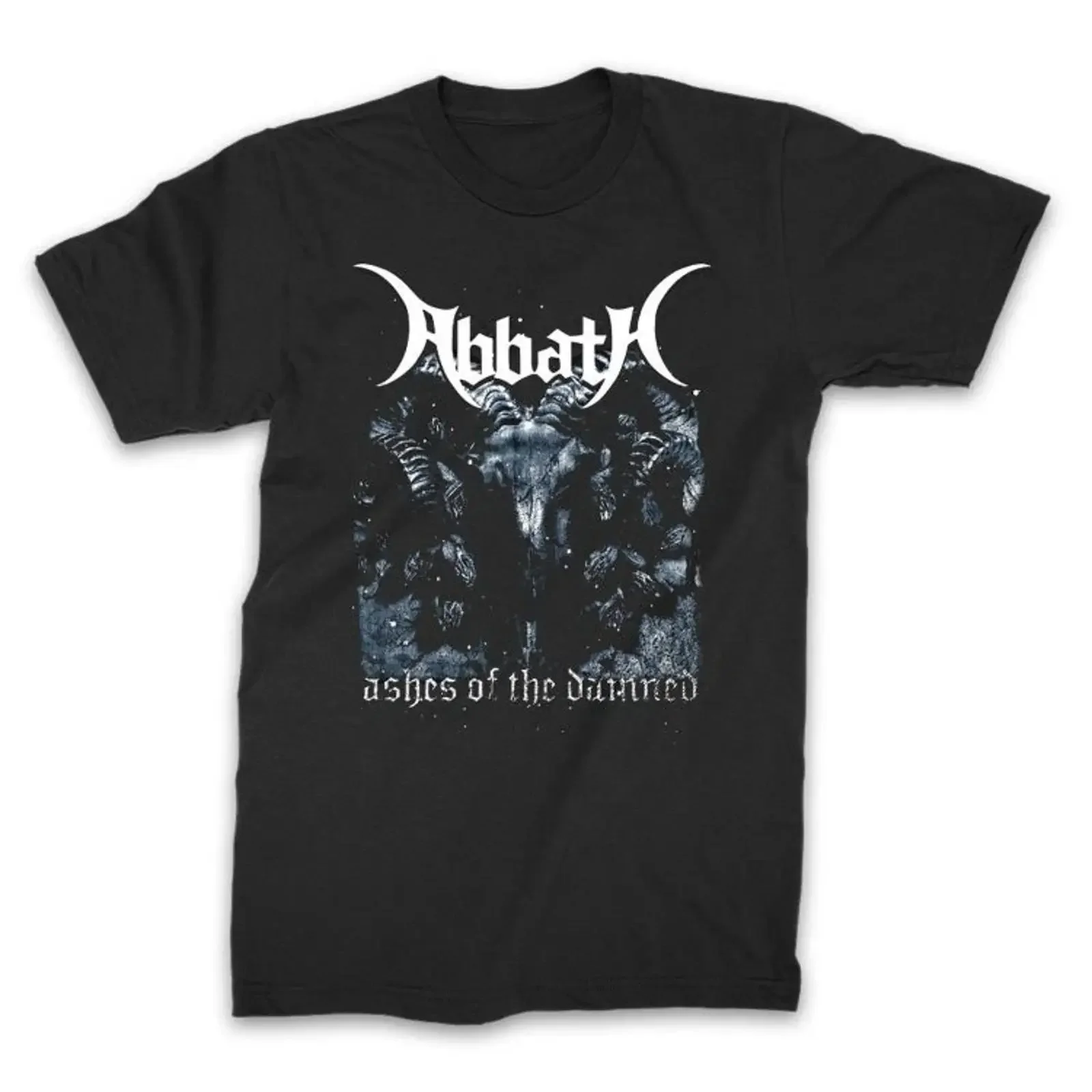 ABBATH Ashes T SHIRT S M L XL 2XL New Official Kings Road Merch Black Metal vintage Washed Versatile streetwear Slightly