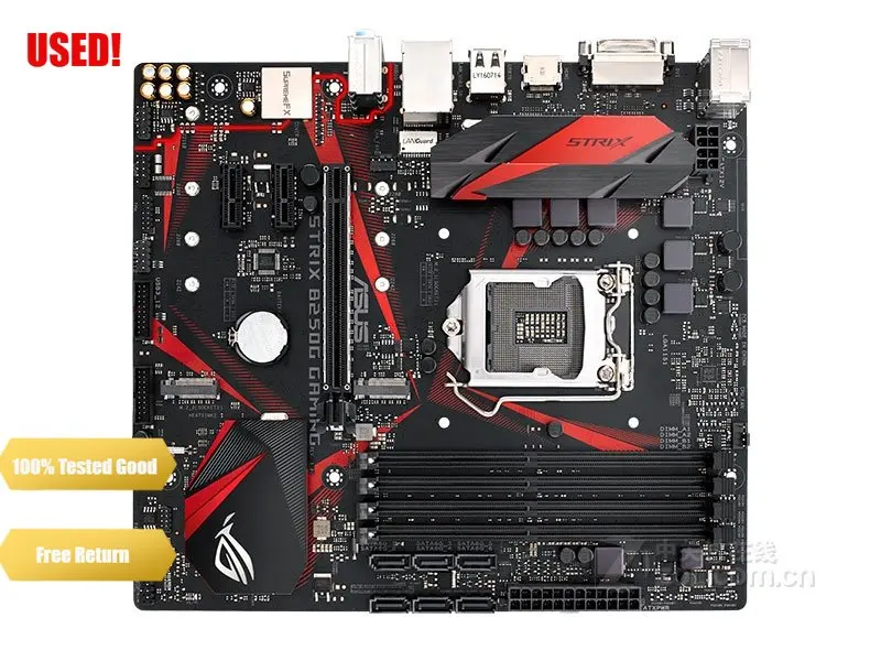 

Asus ROG STRIX B250G GAMING DDR4 LGA 1151 B250 Desktop Motherboard 64GB USB2.0 USB3.0 DVI HDMI motherboard free shipping