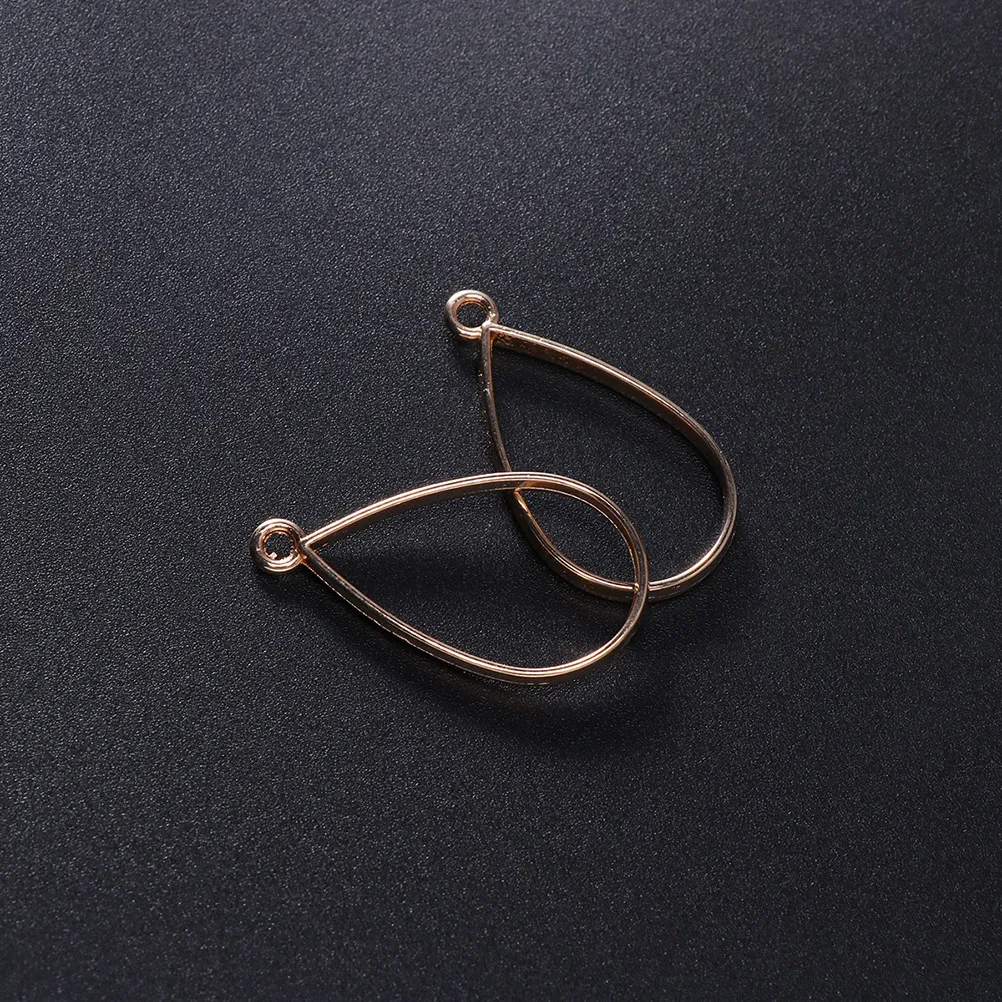 

60Pcs Epoxy Bezel Pendants Hollow Alloy DIY Charms for Jewelry Making Resin Crafts Scrapbooking Keychain Cellphone Decor