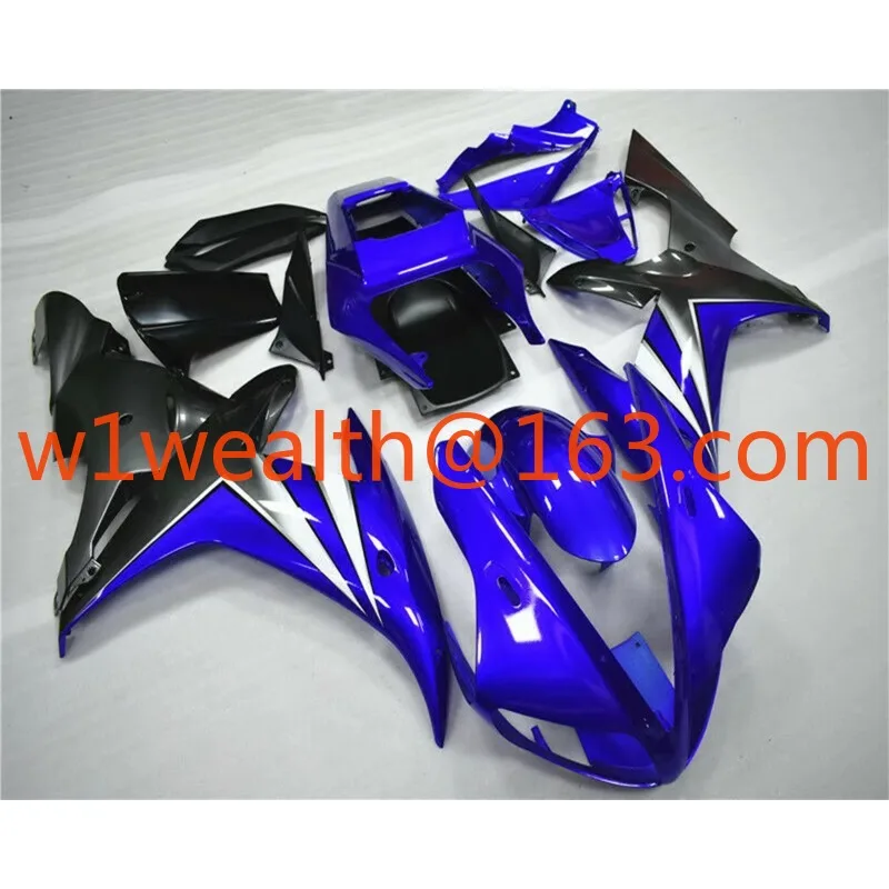 

Для Yamaha YZF R1 2002 2003, литой ABS комплект обтекателя мотоцикла, корпус с теплозащитным экраном и коробкой для болтов