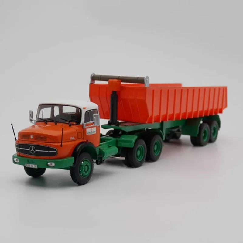 ixo 1:43 Barreiros 64-26V Dump Truck Alloy Car Model Diecast Fidgets Toys Souvenir Gift Static Display Hobby Collection