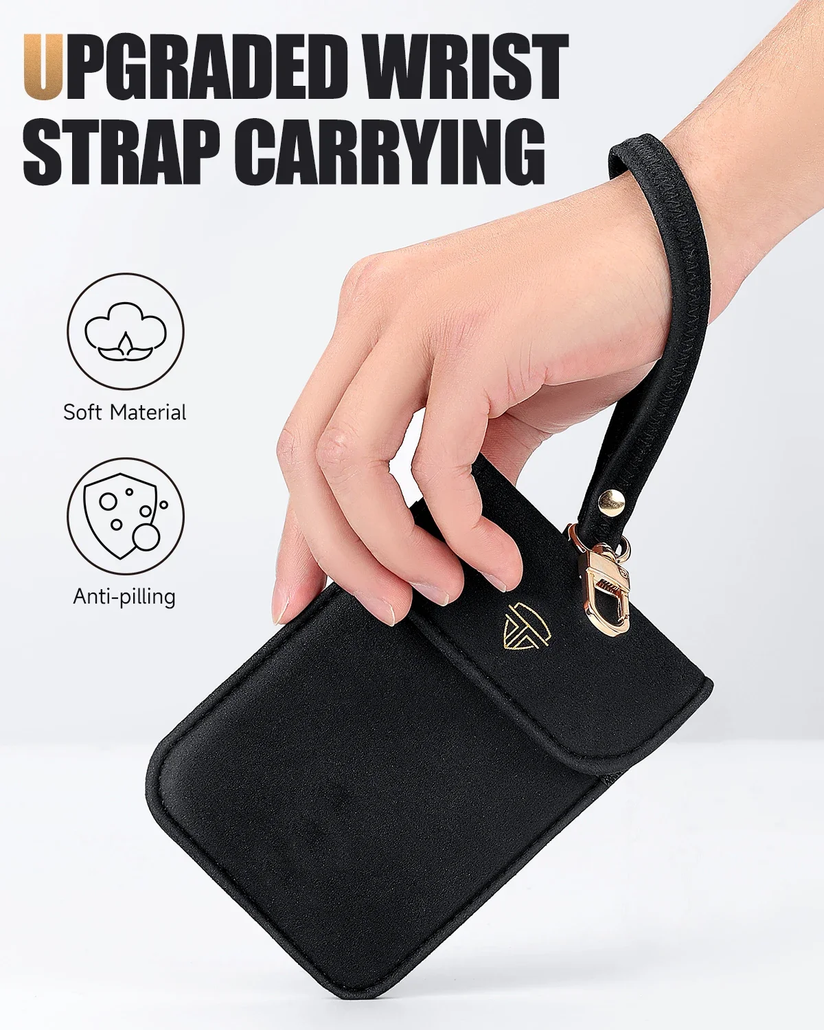 Faraday Pouch for Car Keys Car RFID Signal Blocking Faraday Bag Holder Key Fob Protector Cage Pouch Block Signal Anti-Theft Case view 5