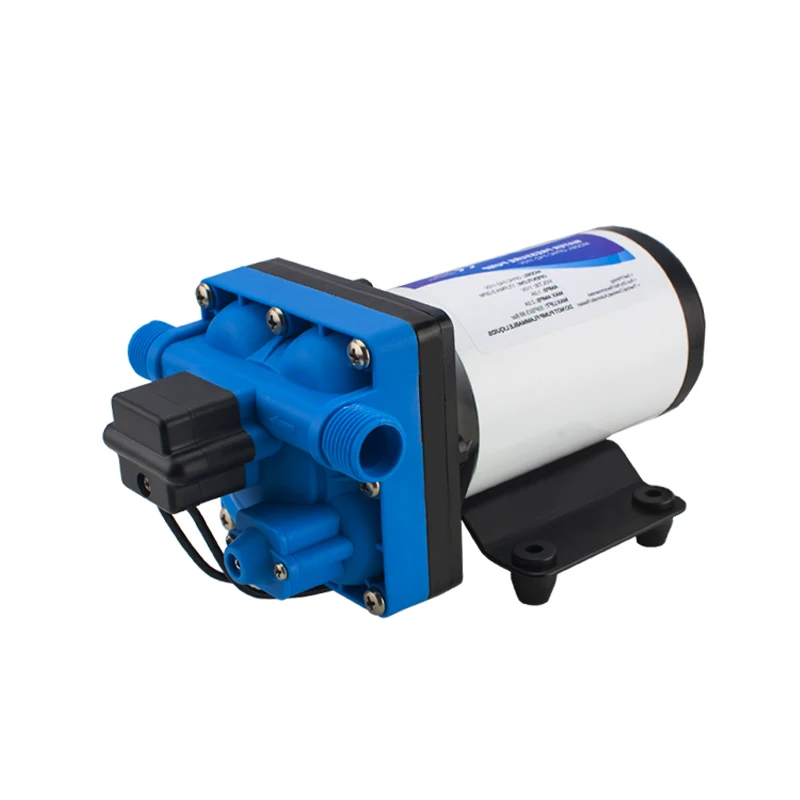 220V Household Diaphragm Pump RV Yacht Water Pump Automatic Backflow Booster Pump Adjust Water Pressure Marine Self-Priming Pump