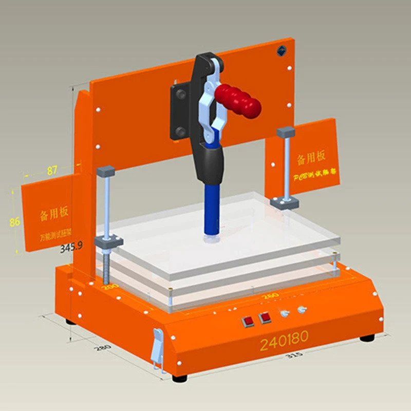 Universal test frame PCB testing jig PCBA test fixture Tool bakelite fixture Test Rack Circuit board test fixture Pin plate