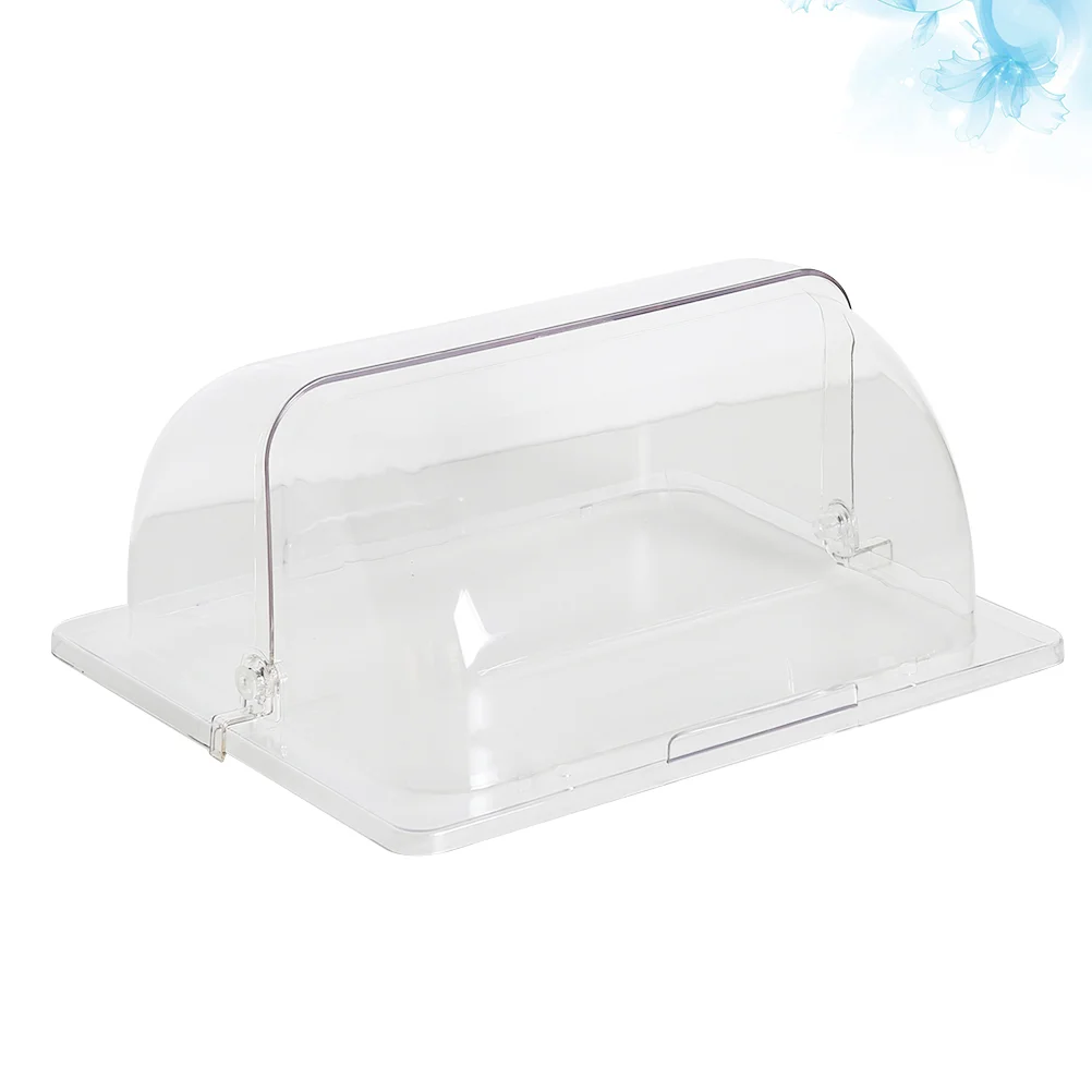 Cover Dome Cake Display Dessert Pastry Case Tent Stand Clear Tray Lid Plate Bakery Acrylic Pan Showcase Cloche Bread Cupcake